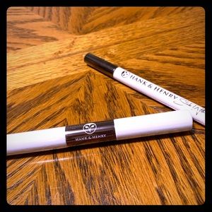 Hank and Henry eyeliner and mascara.
